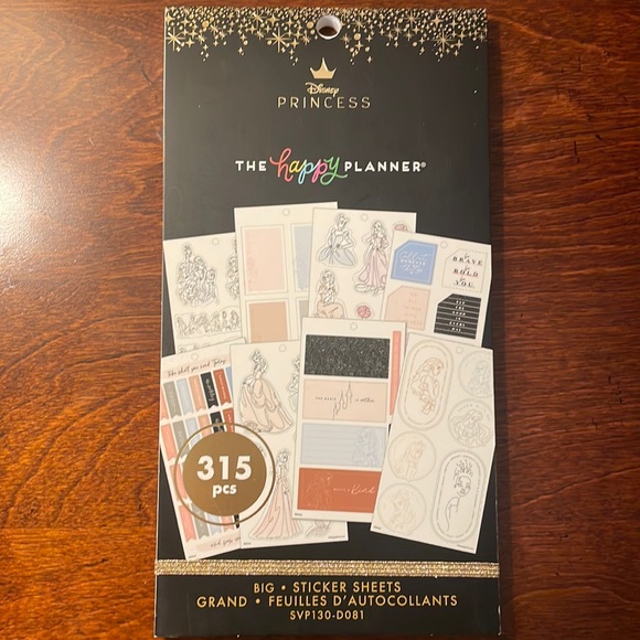 Disney Other - NWT Disney Princess Happy Planner Sticker Sheets!